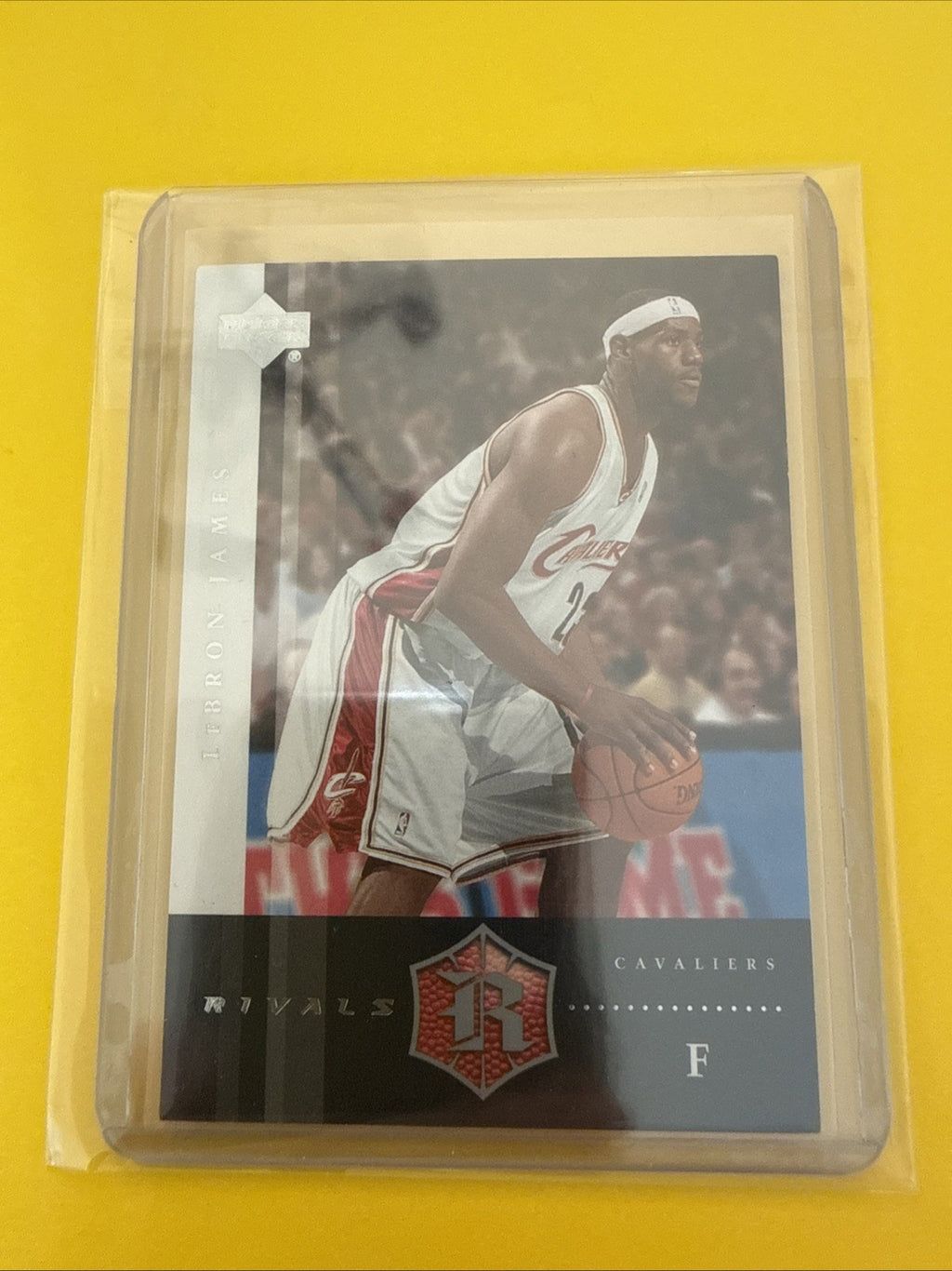 LeBron James 2004 UD Rivals - front