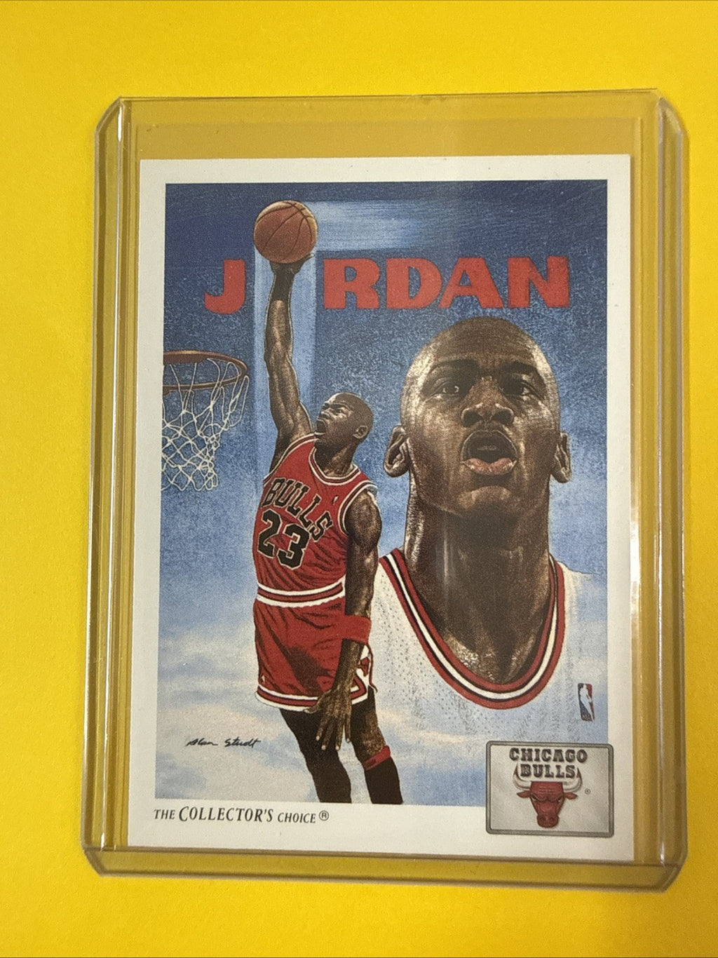 Michael Jordan 1991/92 UD the Collectors Choice Card #75 - front