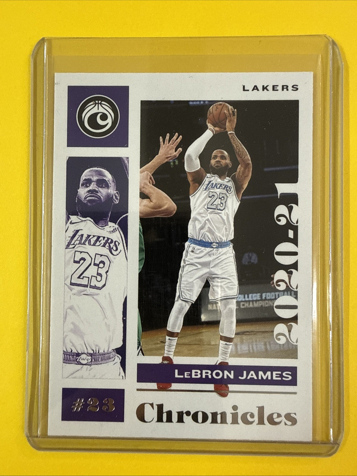 LeBron James 2020/21 NBA Card - front