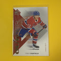 Cole Caufield 2025/26 SP Authentic Outliers Card - front