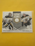 Jeremy Swayman / Charlie Mcavoy 2022/23 SP Authentic Future Icons 191/399 - front