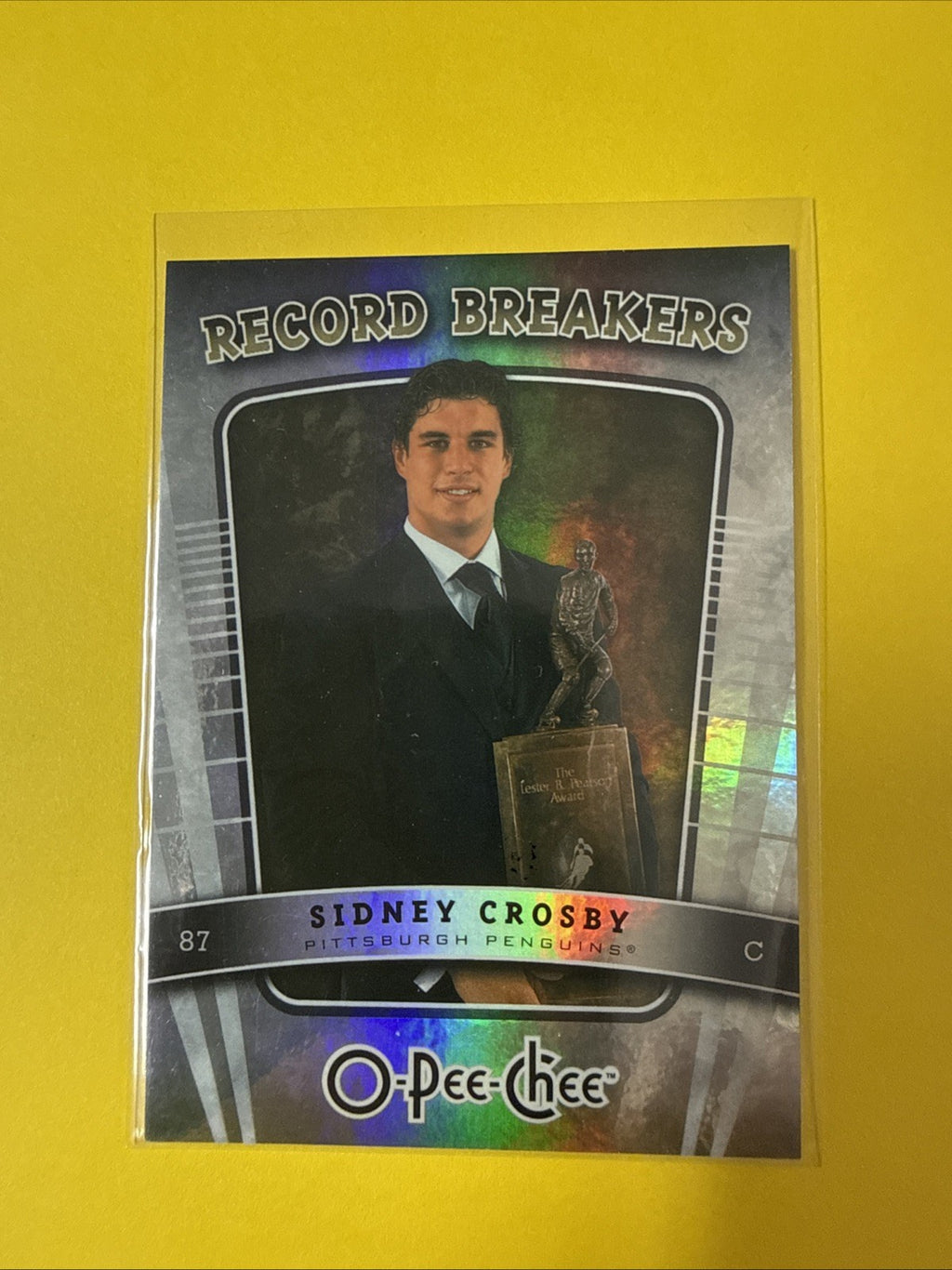 Sidney Crosby 2007/08 Cards - front
