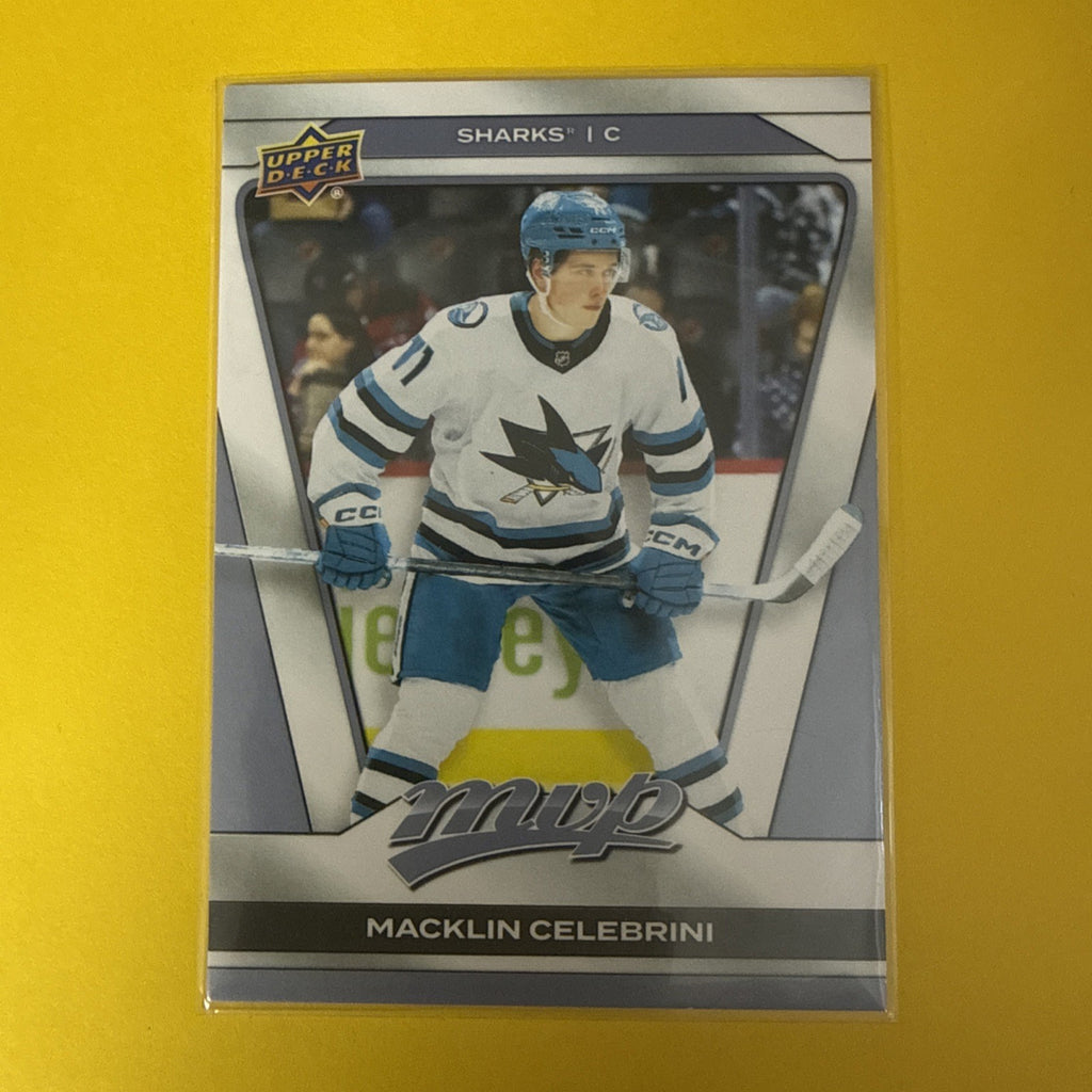 Macklin Celebrini 2025/26 Mvp Hockey Card - front