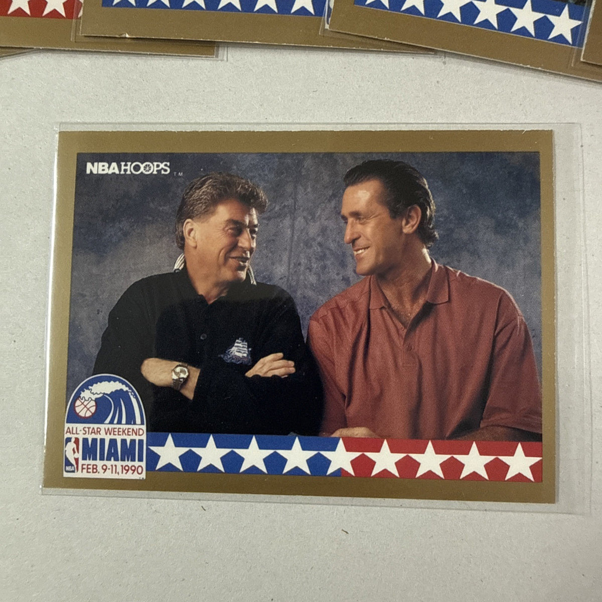 NBA Hoops 1990 All Star Cards Players 28 Pcs - back