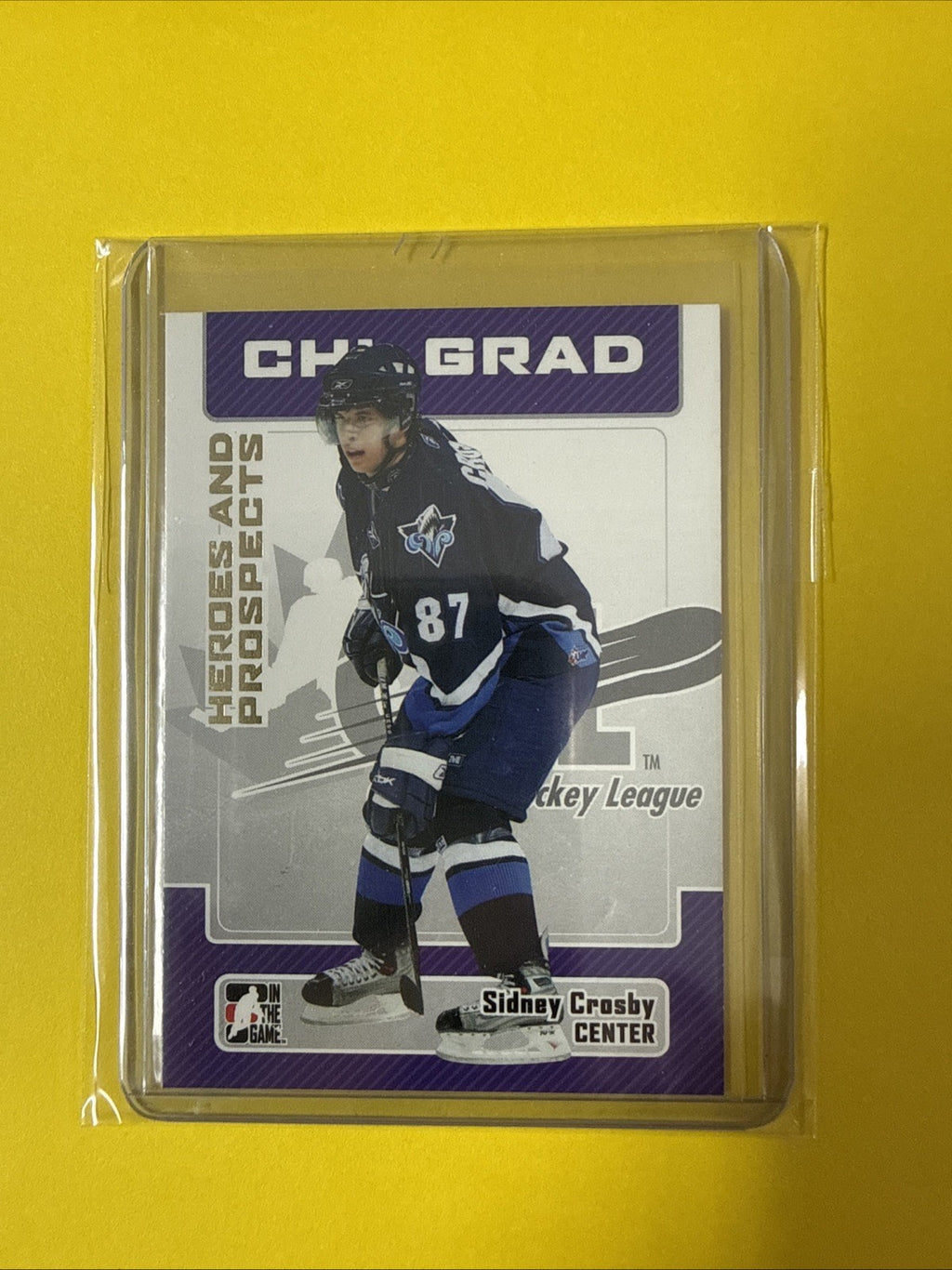 Sidney Crosby 2006/07 Cards - front