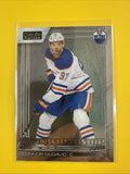 Connor McDavid 2023/24 O Pee Platinum Showmanship Card - front