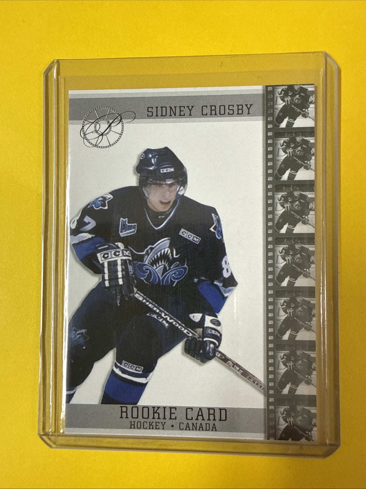 Sidney Crosby 2005/06 Rimouski Card - front