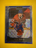 Nick Suzuki 2021/22 O Pee Chee Platinum Blue Surge Card - front