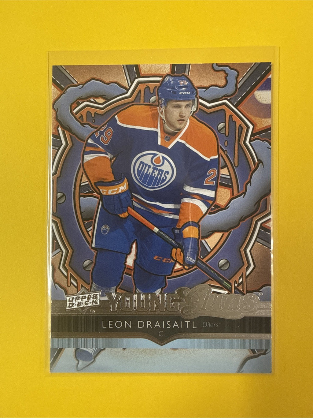 Leon Draisaitl 2024/25 UD Young Guns Card - front