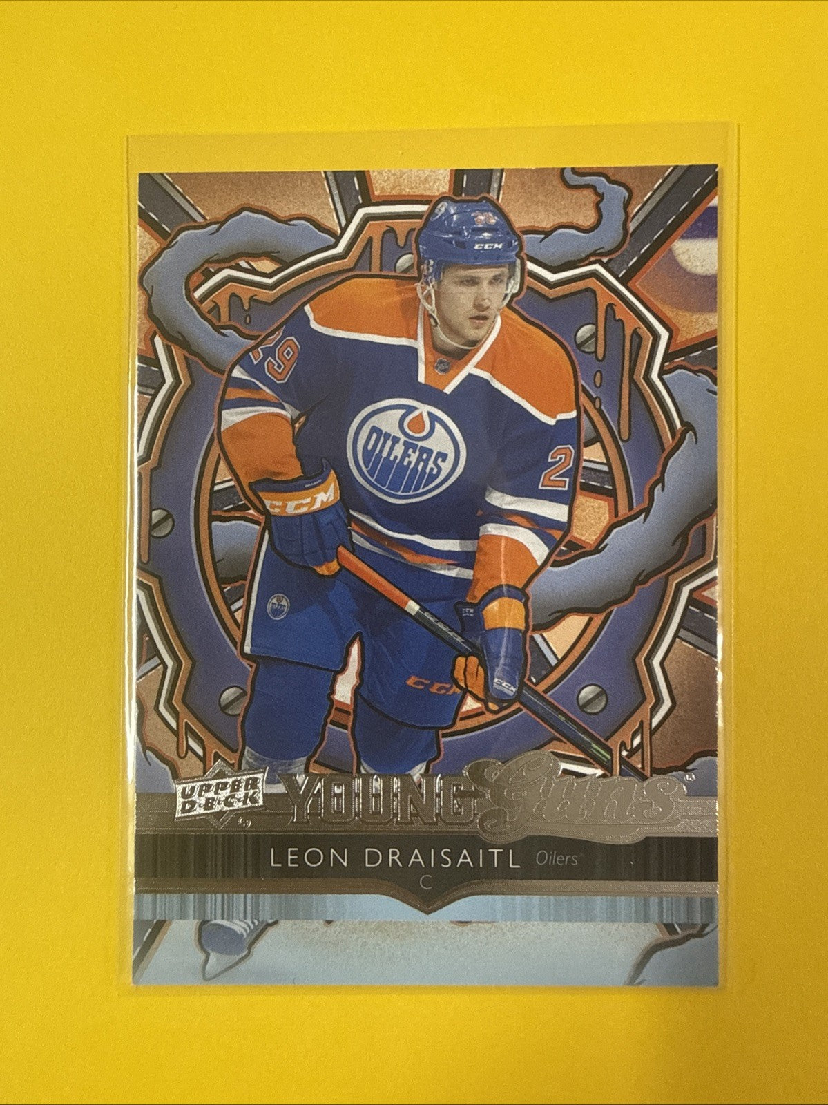 Leon Draisaitl 2024/25 UD Young Guns Card - front