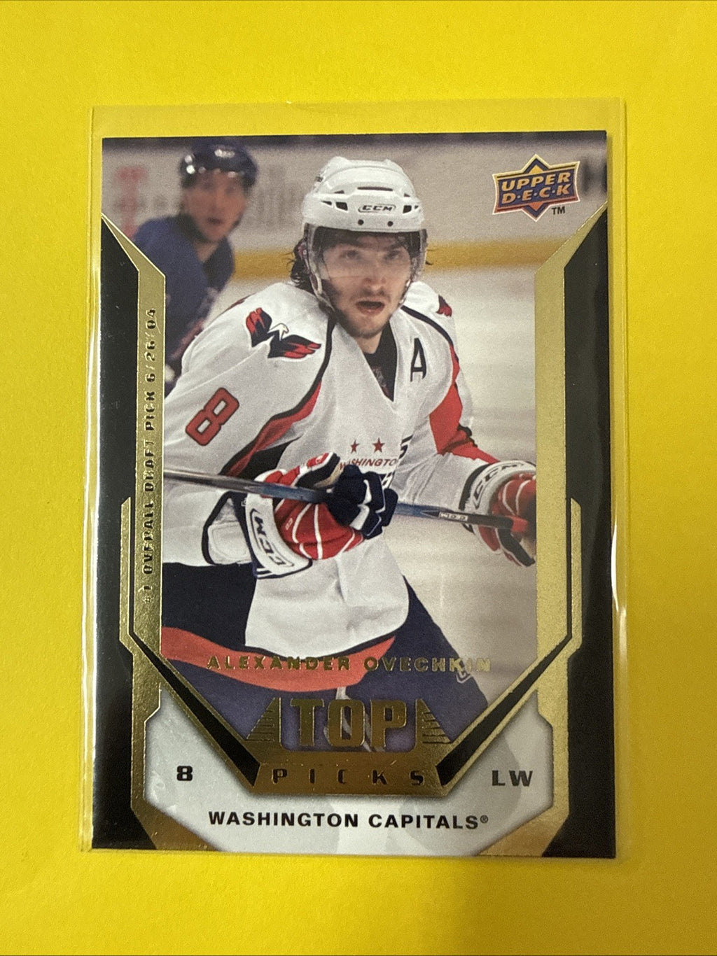 Alexander Ovechkin 2007 Card - front