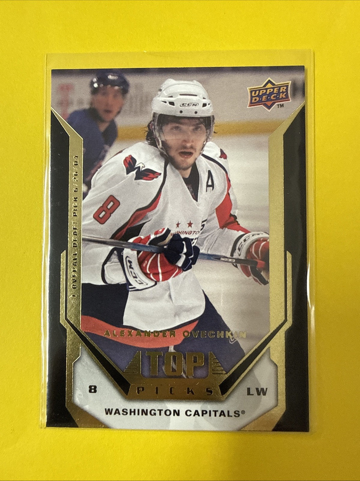 Alexander Ovechkin 2007 Card - front