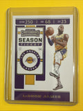 LeBron James 2019/20 NBA Card - front