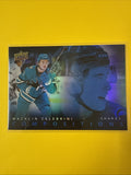 Macklin Celebrini 2025/26. UD Compositions Card - front