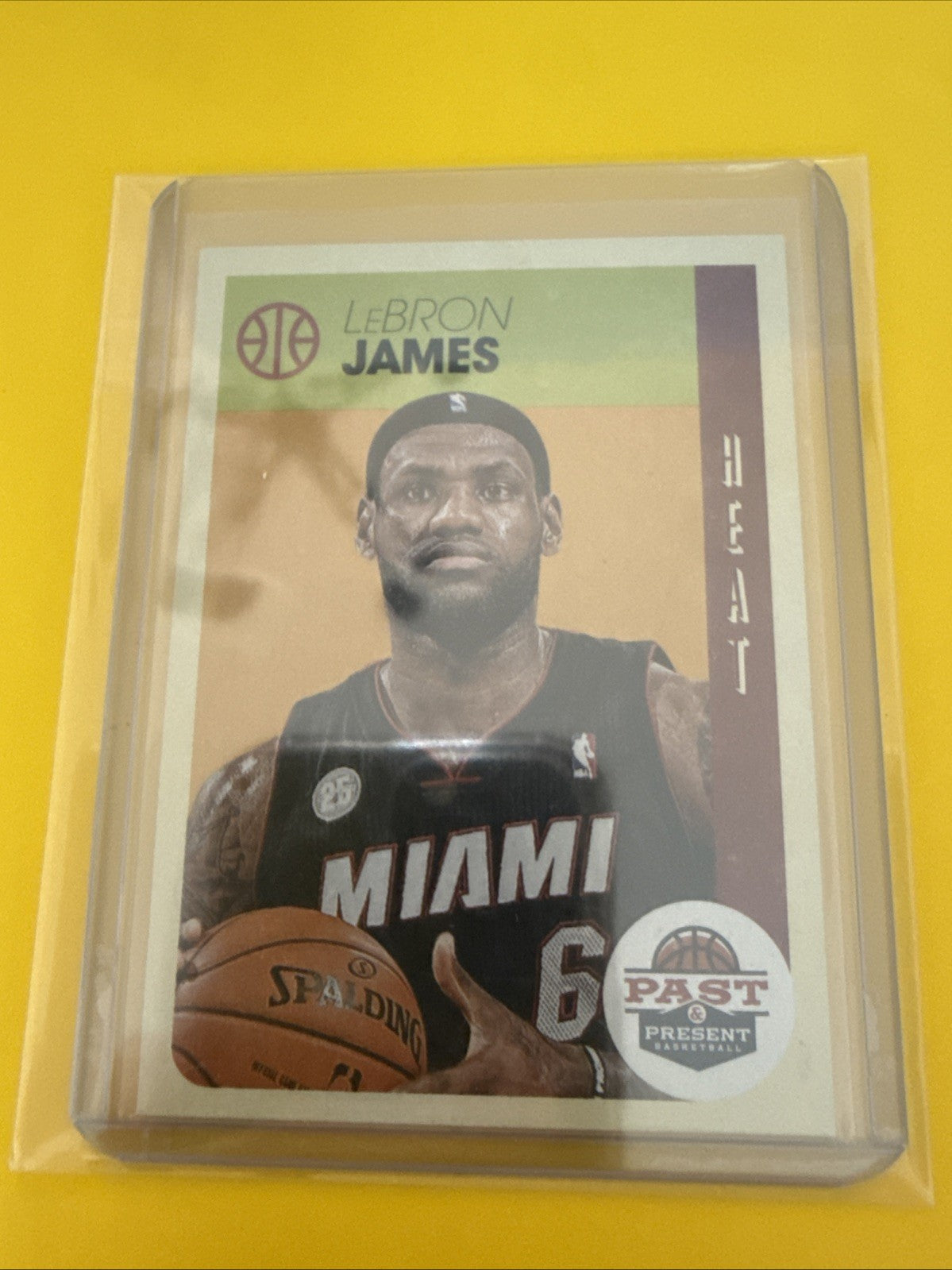 LeBron James 2012/13 Card - front