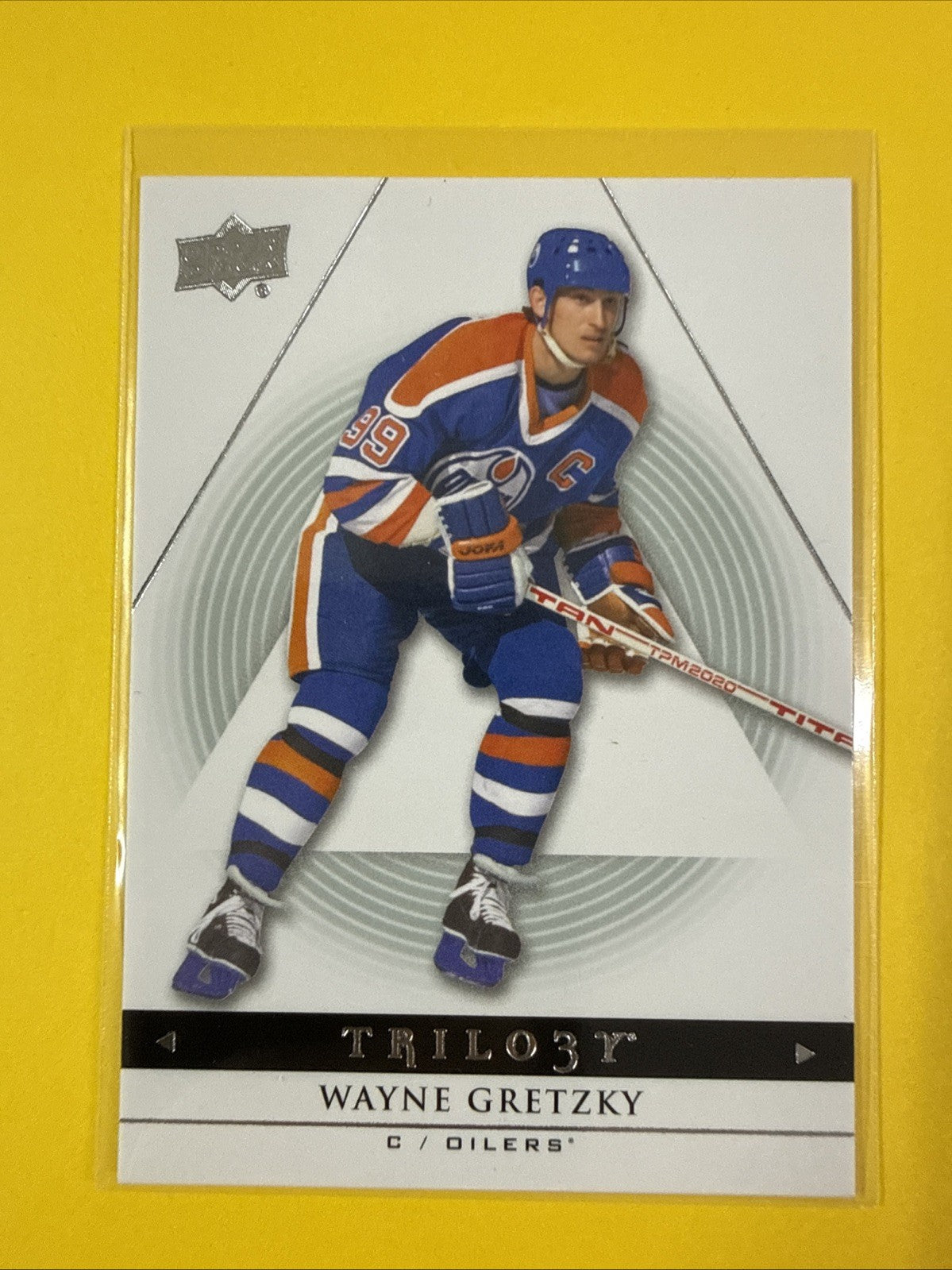 Wayne Gretzky 2013-14 Trilogy Hockey Card - front
