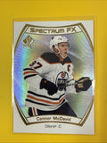 Connor McDavid 2021/22 SP Authentic Spectrum FX Card - front