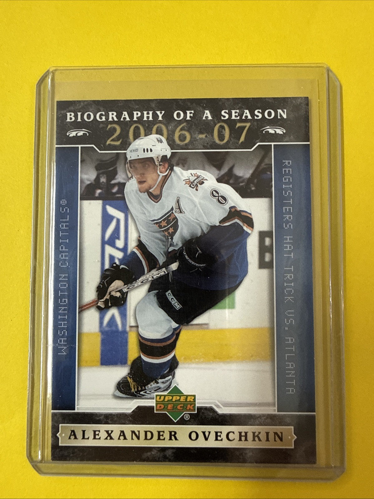 Alexander Ovechkin 2006 Hockey Card - front