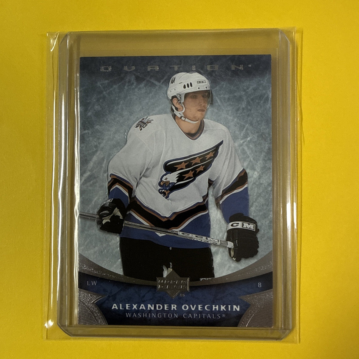 Alex Ovechkin 2006/07 UD Ovation Card - front