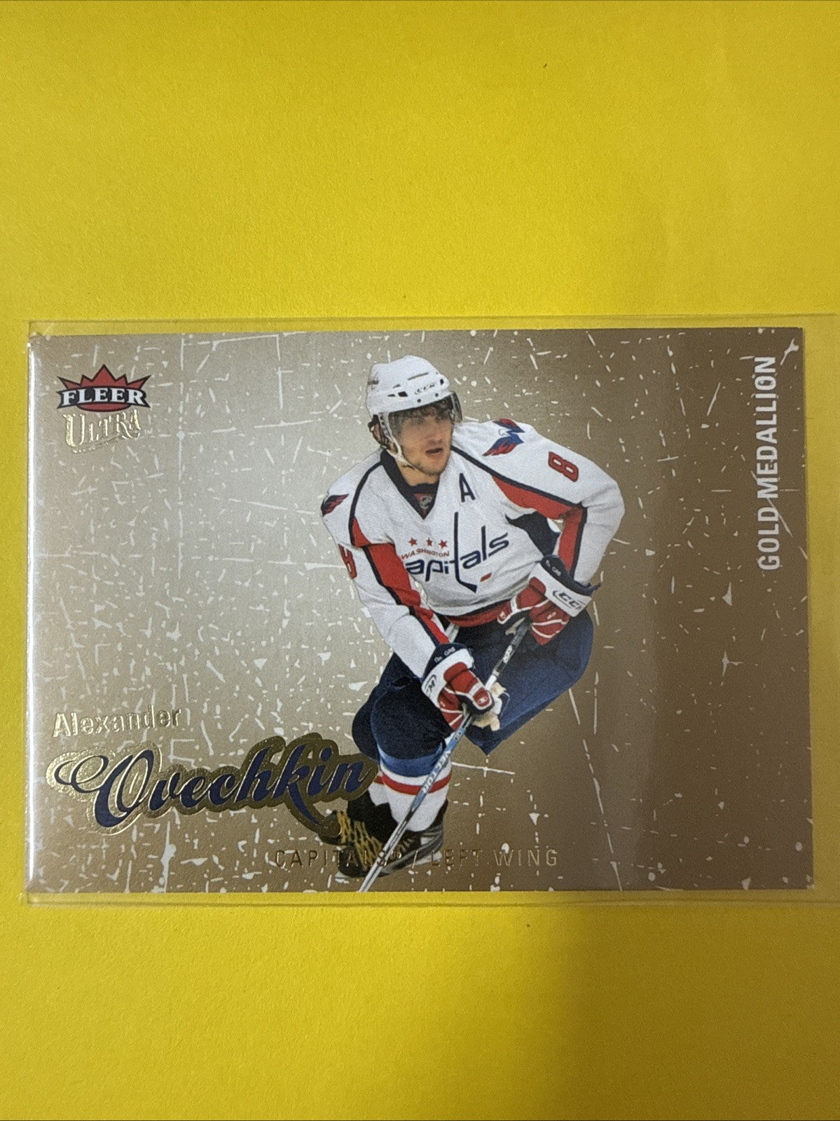 Alexander Ovechkin 2008 Card - front
