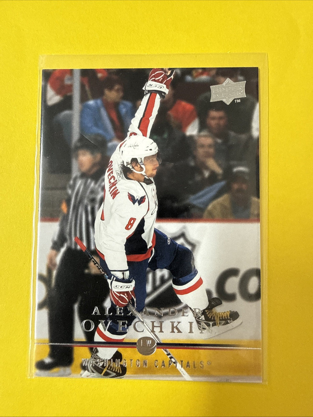 Alexander Ovechkin 2008 Card - front