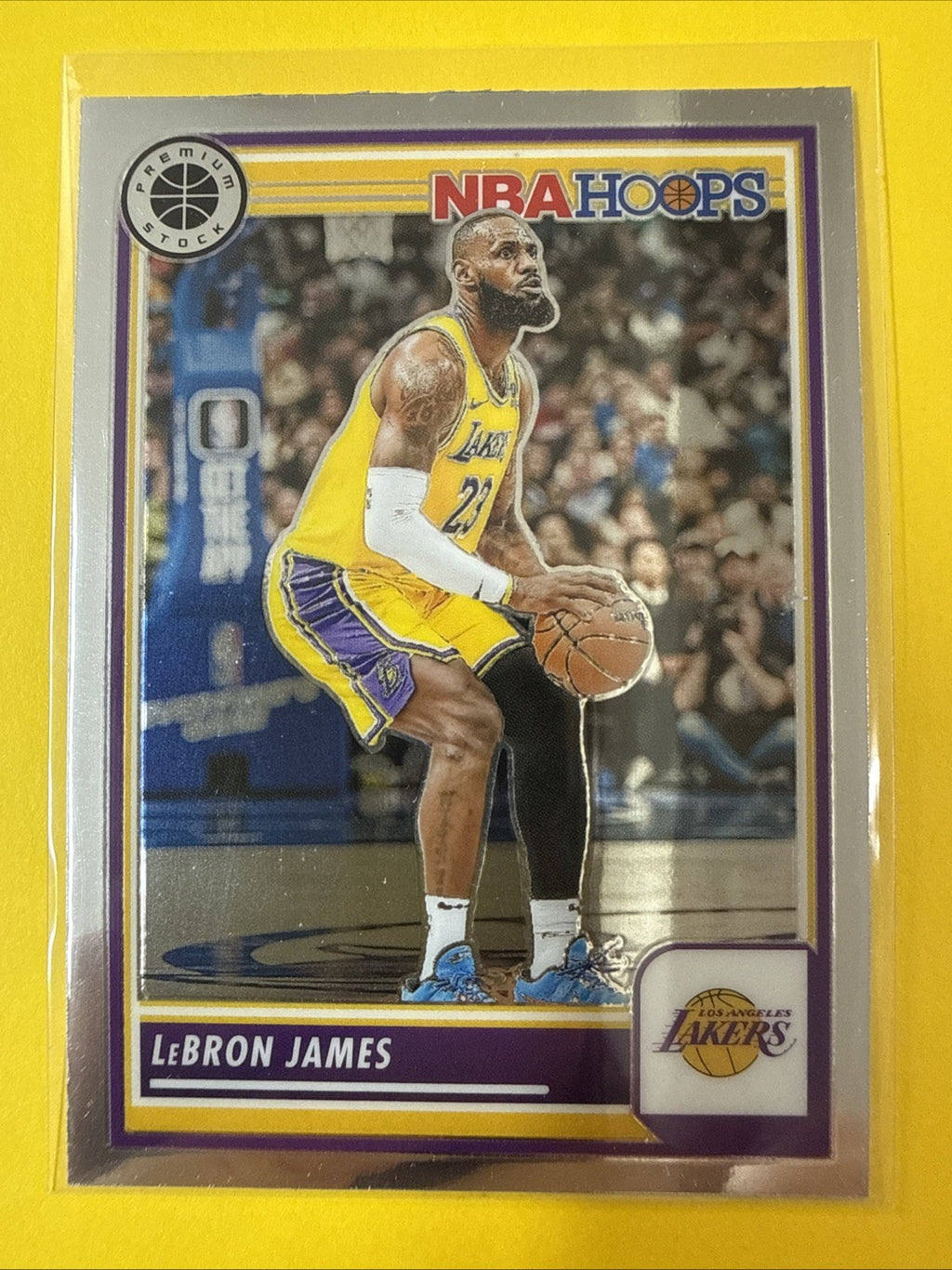 LeBron James 2023/24 Panini Premium Card - front