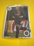 Kylian Mbappé 2024 Topps Finest Merlin Chrome Soccer Card - front