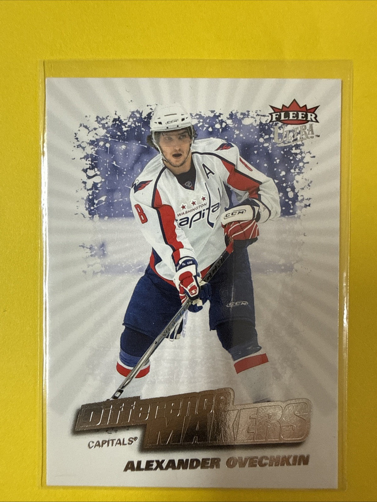Alexander Ovechkin 2008 Card - front