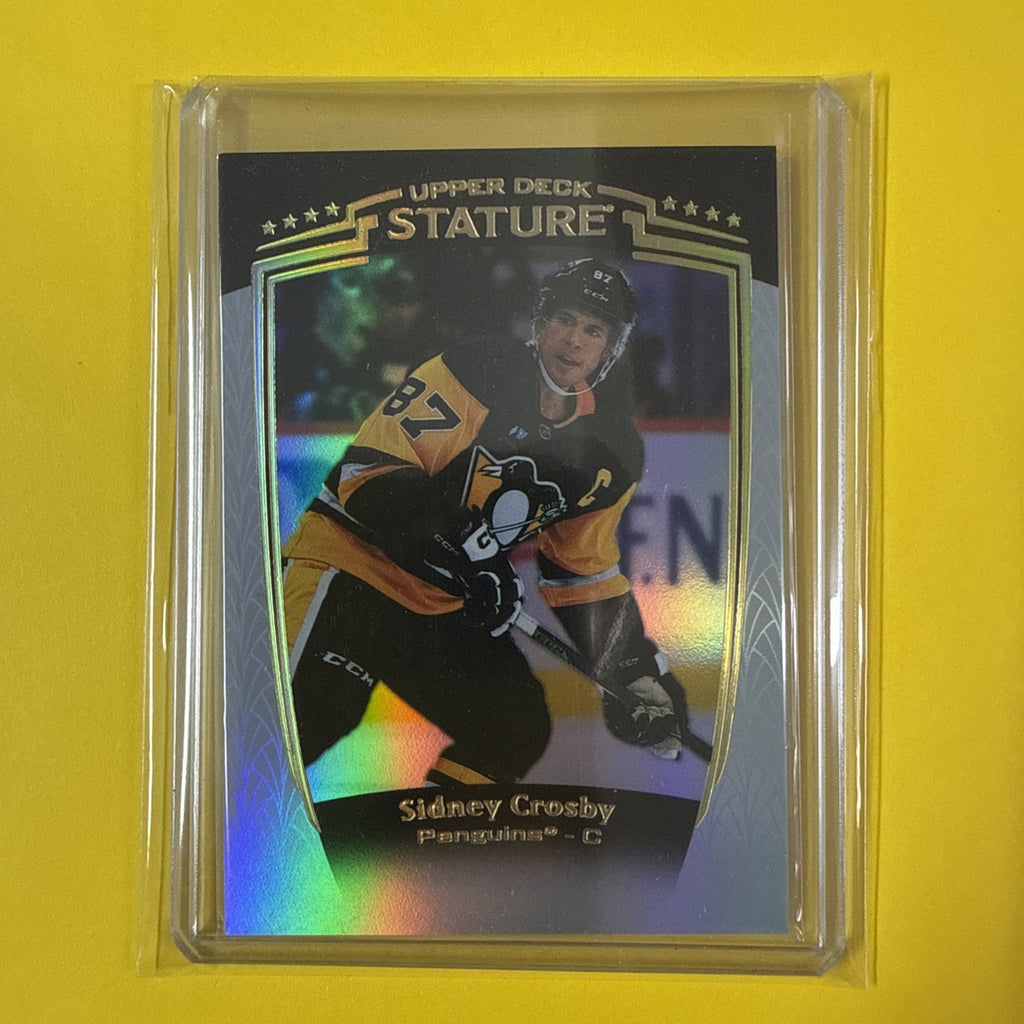 Sidney Crosby 2024/25 Stature Card - front