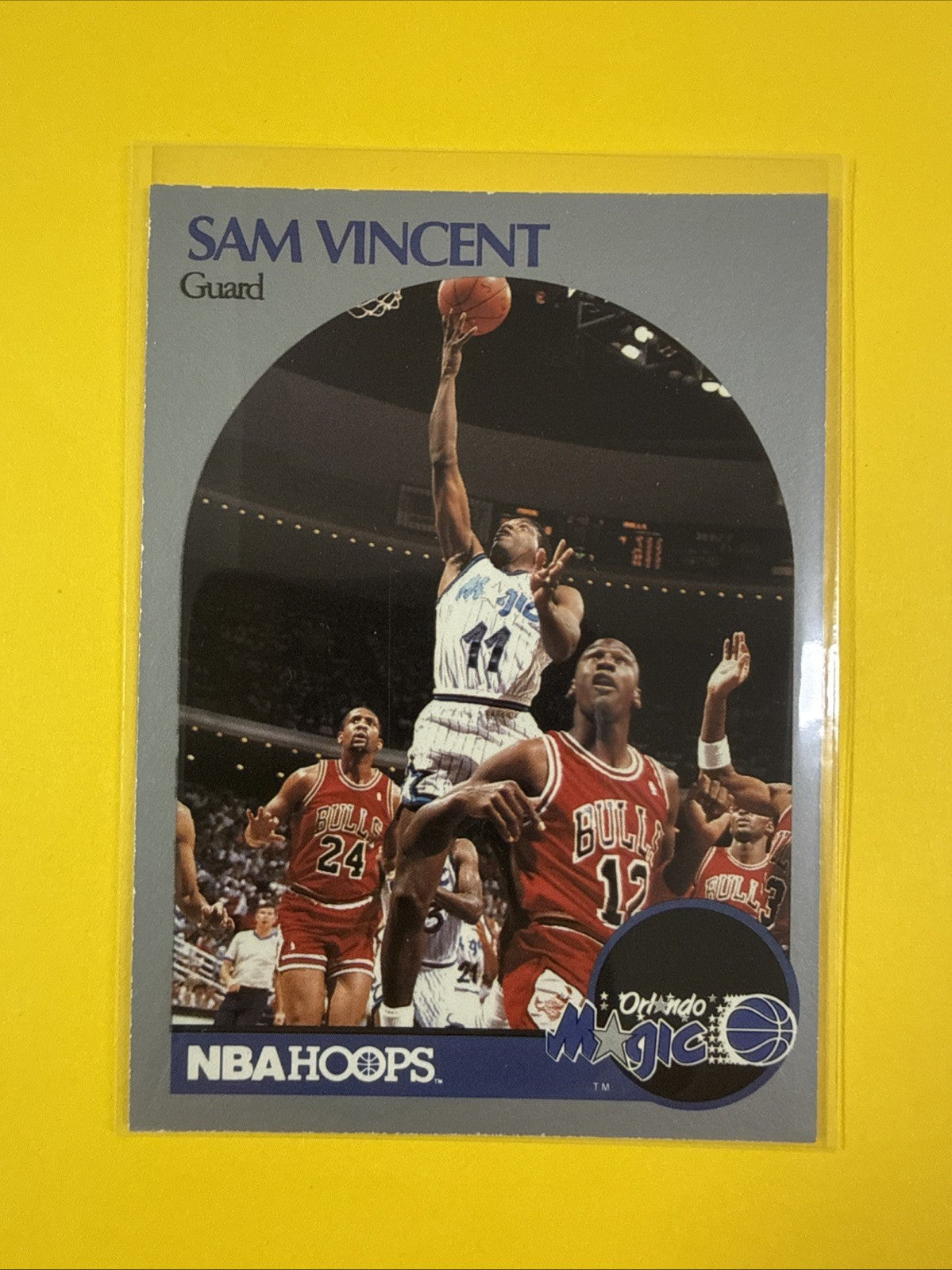 1990-91 NBA Hoops - Michael Jordan Wearing #12 His Jersey Was Stolen - front