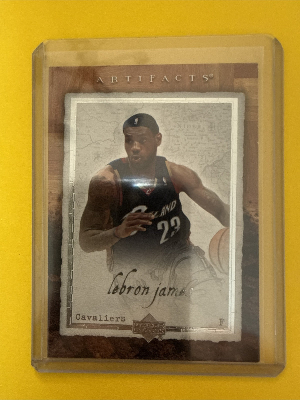 LeBron James 2007/08 Card - front