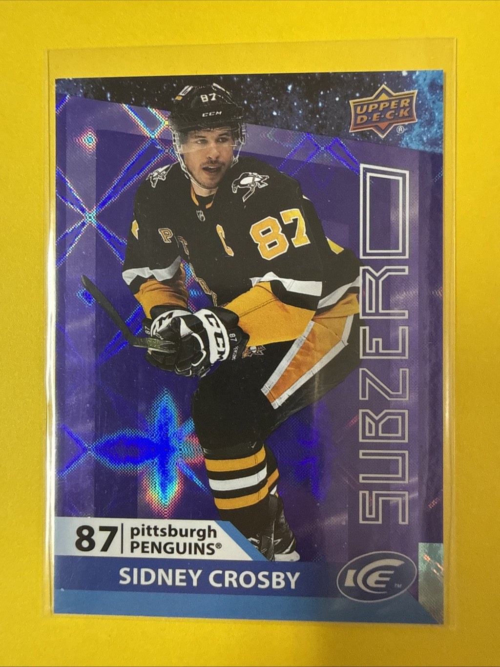 Sidney Crosby 2021/22 Cards - front