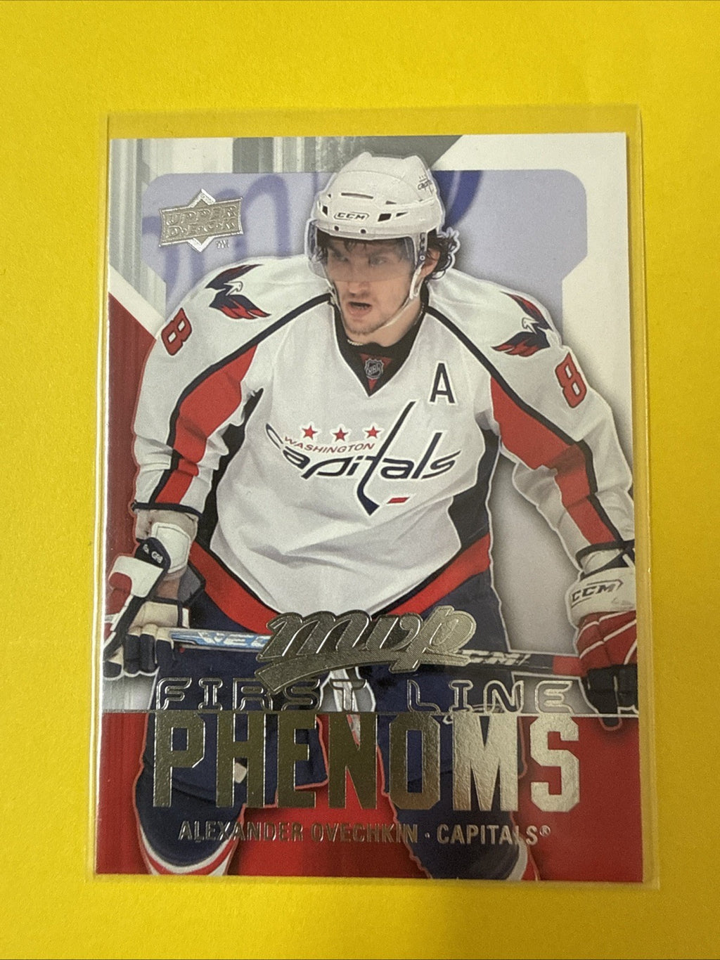 Alexander Ovechkin 2008 Card - front