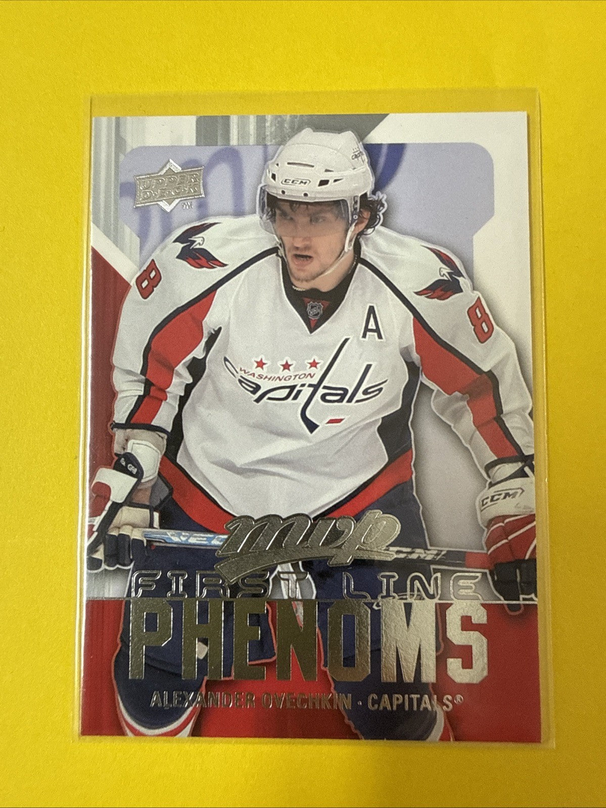 Alexander Ovechkin 2008 Card - front