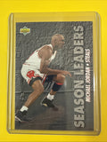 Michael Jordan 1993/94 UD Season Leaders Card #171 - front