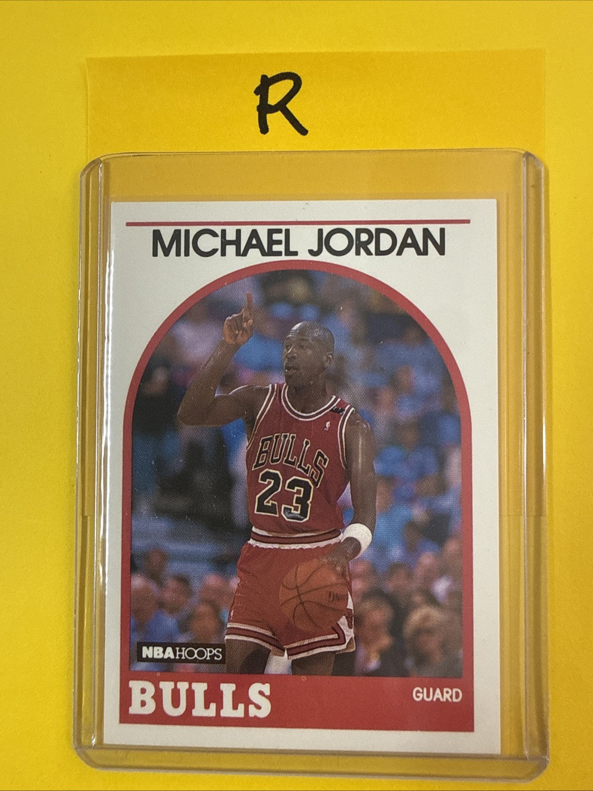 Michael Jordan 1989/90 NBA Hoops Card #200 - front