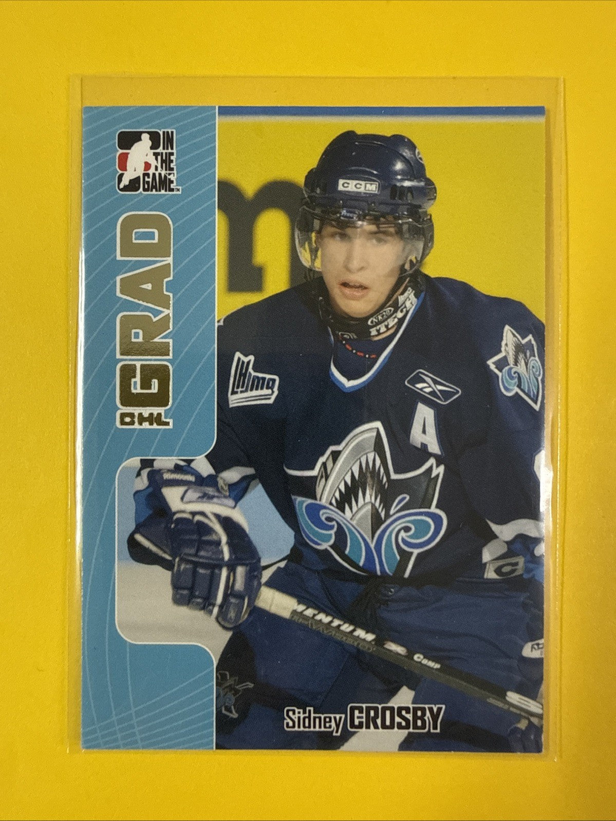 Sidney Crosby 2006 in the Game Chl Grad Card - front