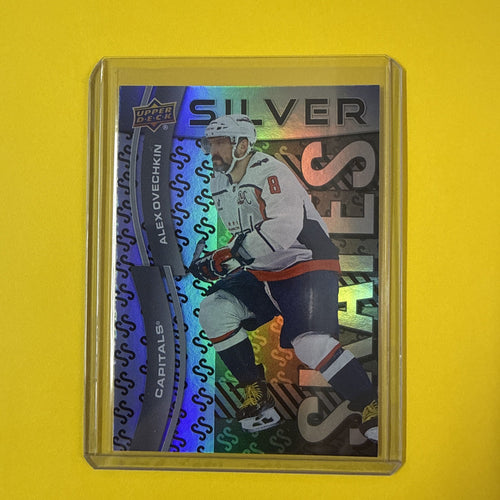 Alex Ovechkin 2024/25 UD Silver Skates Card - front