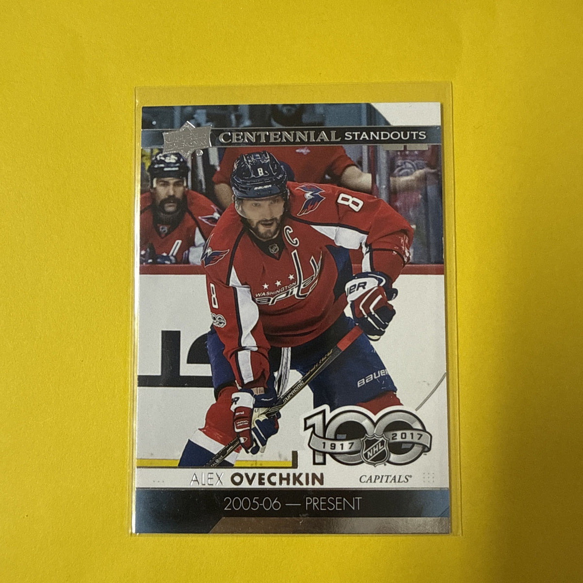 Alexander Ovechkin 2017 Card - front