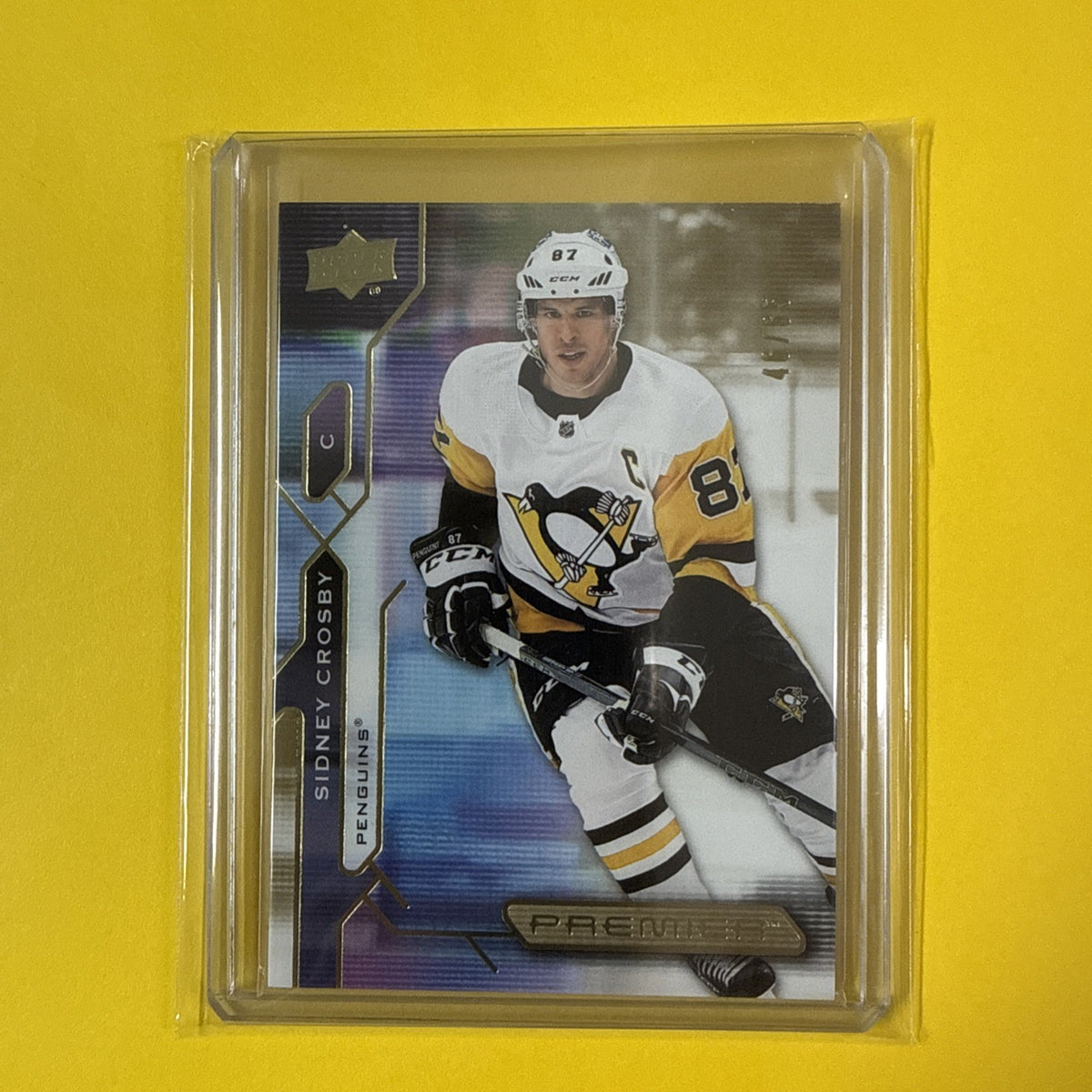 Sidney Crosby 2021/22 Premier Card Out of /65 - front