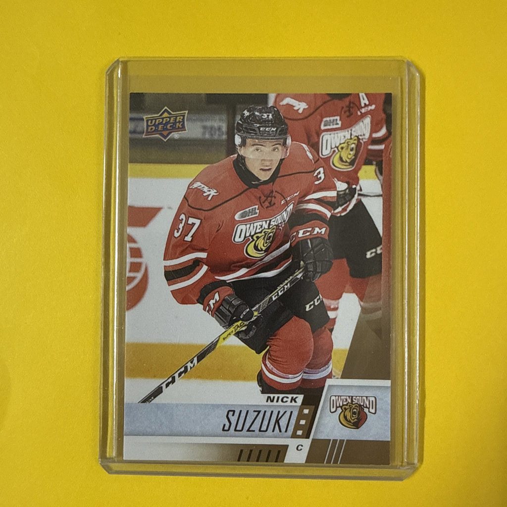 Nick Suzuki 2017/18 Chl Rookie Card - front