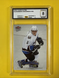 Alex Ovechkin 2006 Fleer Ultra Card Graded 8 - front