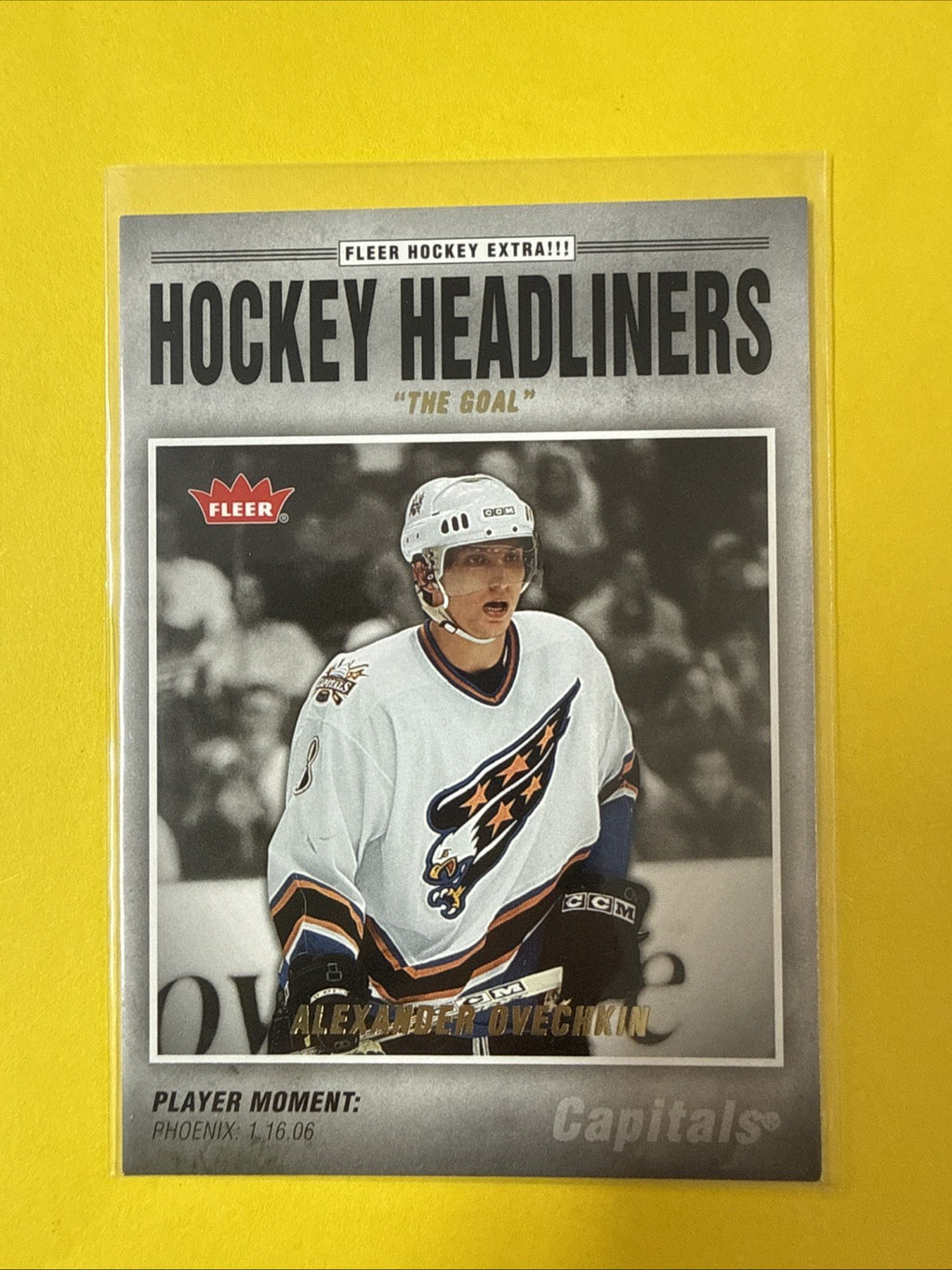 Alexander Ovechkin 2007 Card - front
