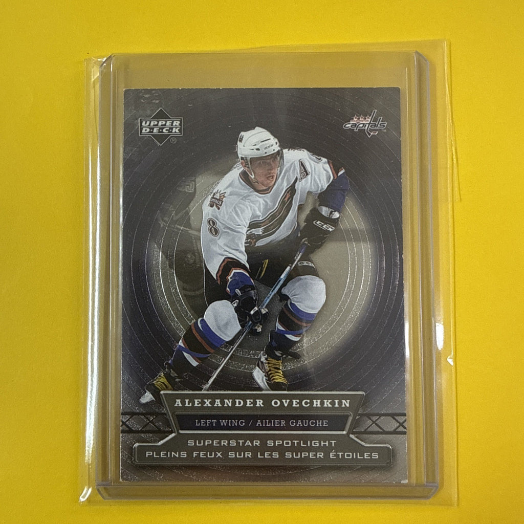 Alex Ovechkin 2006/07 Mcdonald’s Superstar Spotlight Card - front