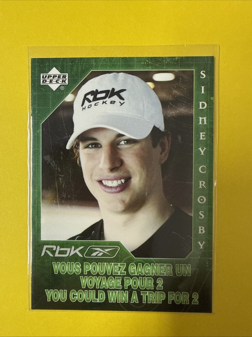Sidney Crosby 2007/08 Cards - front