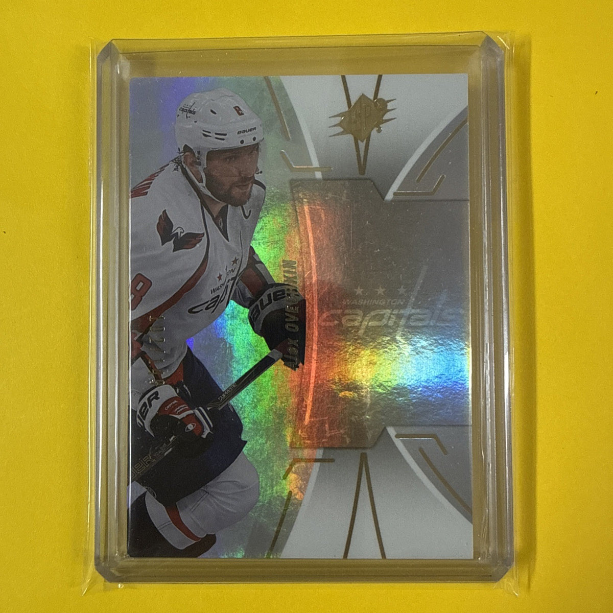 Alex Ovechkin 2016/17 UD SPx Hockey Card Out of /149 - front