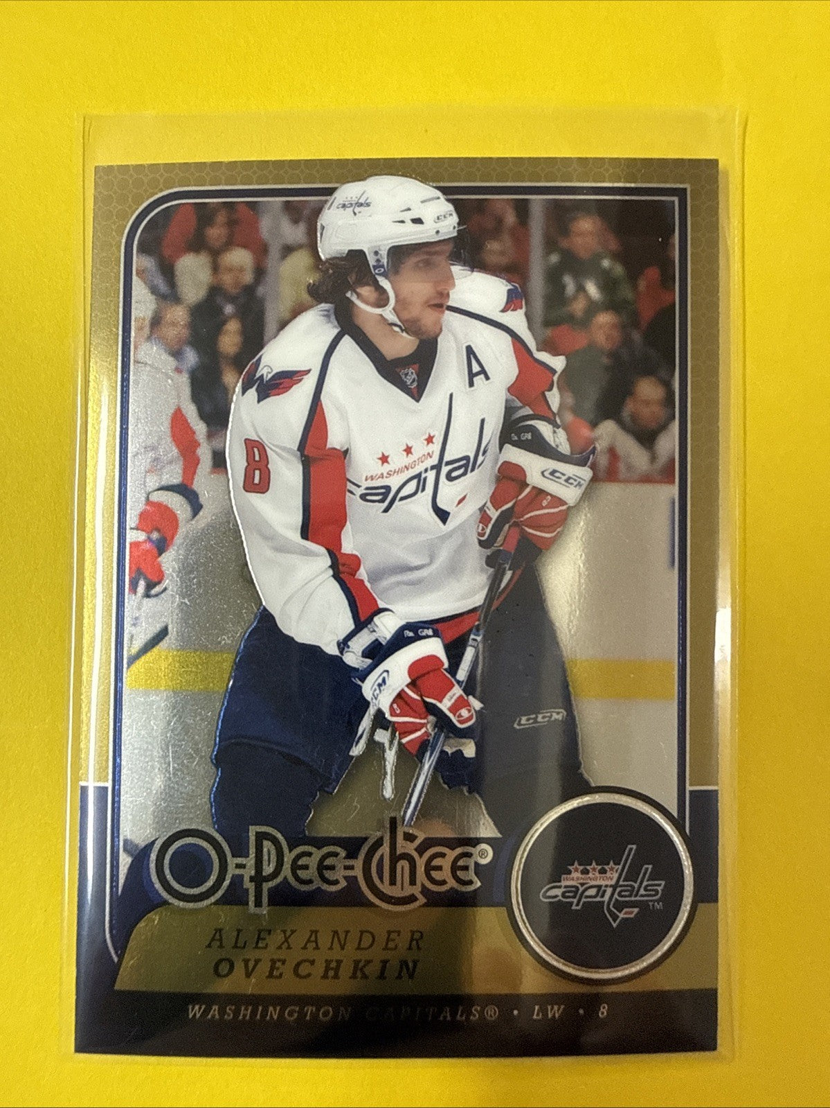 Alexander Ovechkin 2008 Card - front