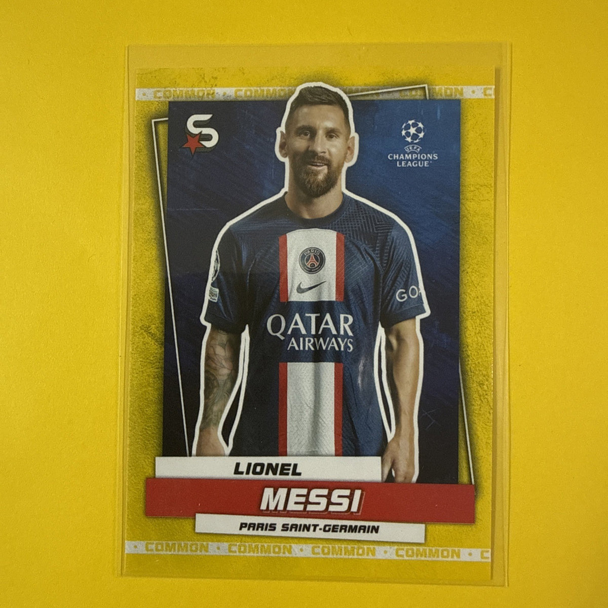 Lionel Messi 2022/23 Topps Card - front