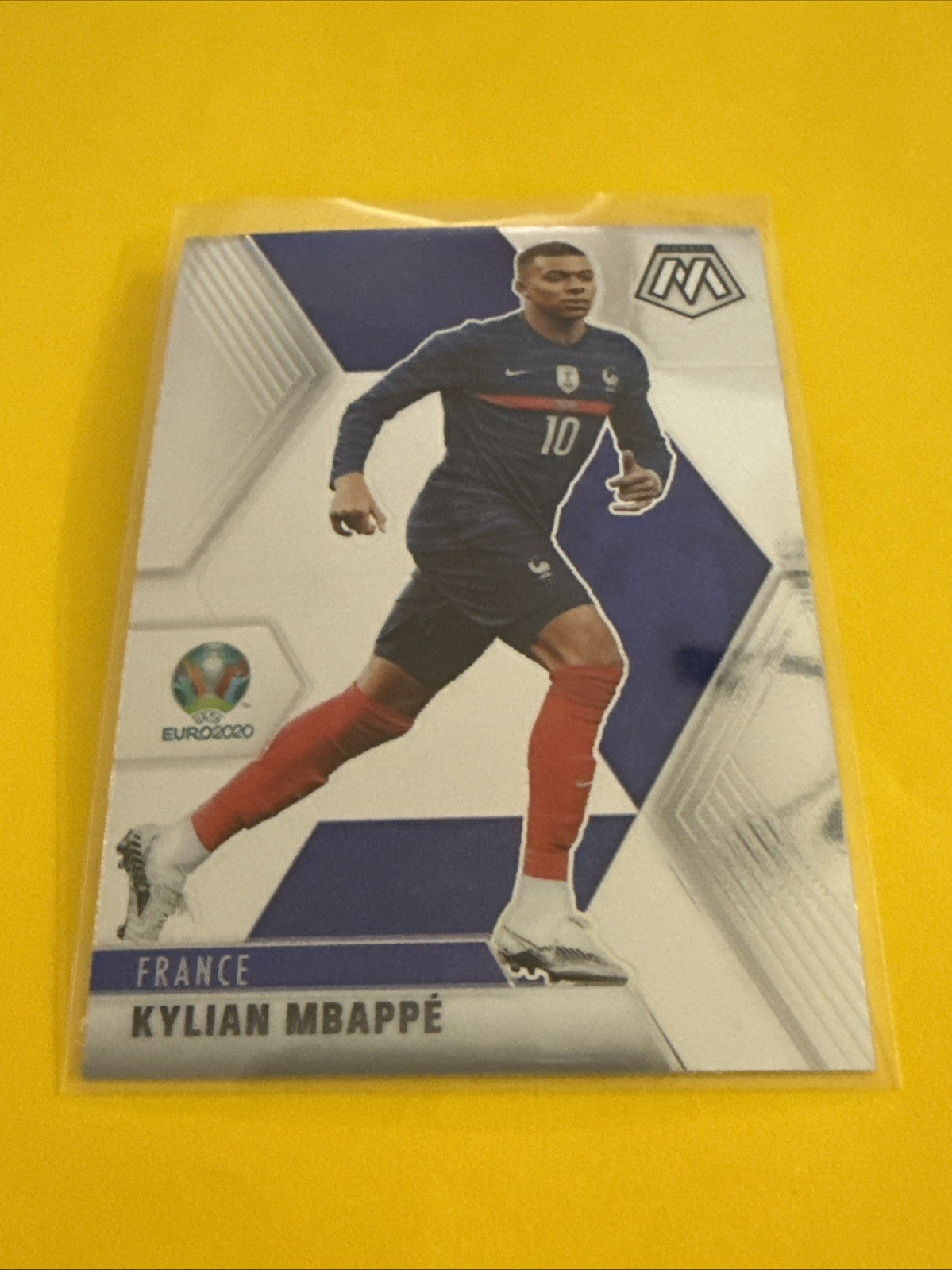 Kylian Mbappé 2021 Panini Mosaic Uefa Euro Soccer Card - front