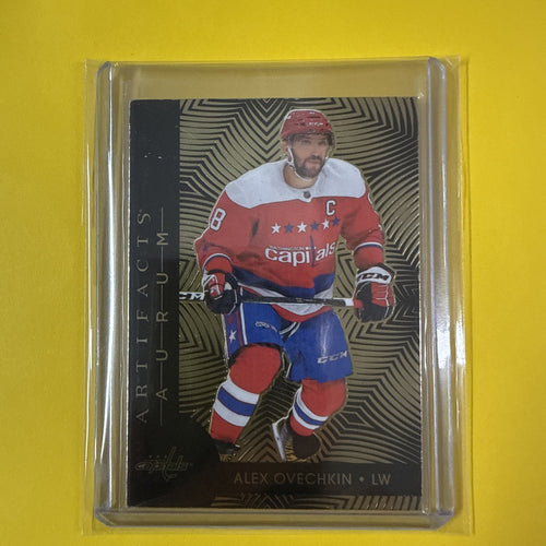 Alex Ovechkin 2020/21 Artifacts Aurum Card - front